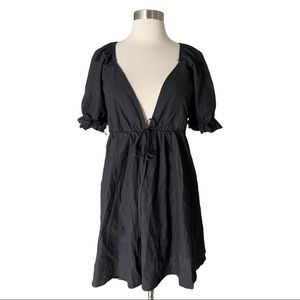 Princess Polly Blissful Black Mini Dress 10